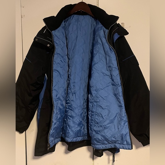 Zero Xposur Black and Blue snow Boarding Jacket - Picture 2 of 14